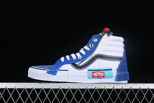 All categories Vans Vans series Vans Hi Vans high-top Vans Vault Sk8-Hi Cap LX deconstruction high-top canvas sneakers VN0A3WM1XHR